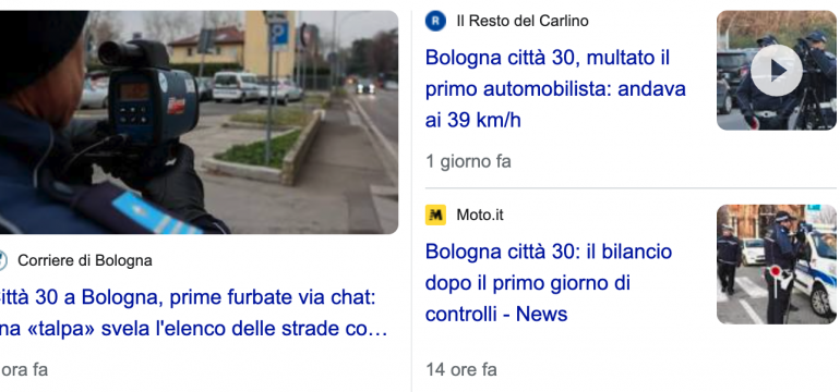 Bologna a 30 all’ora: ha senso?